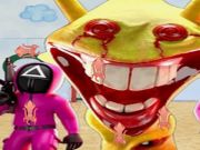 Spiel Tintenfisch-Spiel Sprunki-Versteck  Online