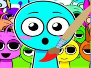 Spiel Sprunki-Färbezeit  Online