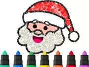 Spiel Malbuch: Santas Geschenk  Online