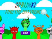 Spiel Sprunki finden die Unterschiede  Online