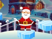 Spiel Der festliche Sprung des Weihnachtsmanns  Online