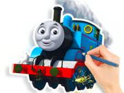 Spiel Malbuch: Thomas  Online