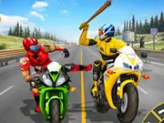 Spiel Moto -Angriff - Fahrradrennen  Online