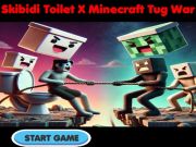 Spiel Skibidi Toilette x Minecraft Tug Krieg  Online