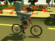 Spiel Skibidi -Toilettenrad fahren  Online