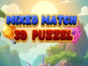 Spiel Gemischtes Match 3D -Puzzle  Online