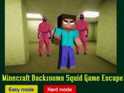 Spiel Minecraft Backrooms Squid Game Flucht  Online