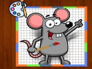 Spiel Lustige Maus Malvorlagen  Online