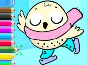 Spiel Malbuch: auf Eis  Online