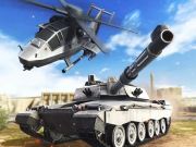Spiel Kriegsstrategie. Panzer und Hubschrauber  Online