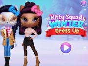 Spiel Kitty Squad Winter Dress Up  Online