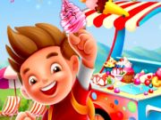 Spiel Sommer -Rosen -Kegel -Eis  Online
