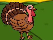 Spiel Retten Sie die Waldtürkei vor Käfig  Online