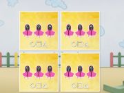 Spiel Tintenfisch -Spiel -Speicherkarte Match  Online