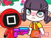 Spiel Puzzle: Squid Game gegen Avatar  Online