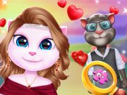 Spiel Kitty -Paar schöner Valentinstag  Online
