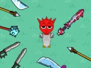 Spiel Red Sprunki mit einem Schwert  Online