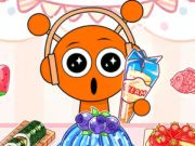 Spiel Puzzle: Sprunki Mukbang  Online