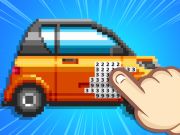 Spiel Pixel lustige Farbe nach Nummer  Online