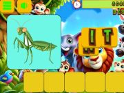 Spiel Worttiere für Kinder  Online