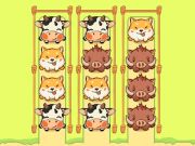 Spiel Tier sortieren süßes Spiel Puzzle  Online