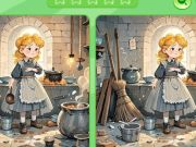 Spiel Finden Sie die Unterschiede: Aschenputtel  Online