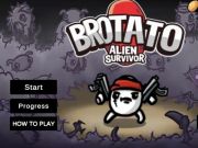 Spiel Brotato Alien Survivor  Online