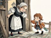 Spiel Finden Sie die Unterschiede: Hansel und Gretel  Online