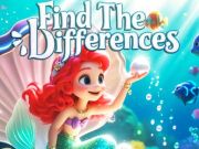 Spiel Finden Sie die Unterschiede: Little Mermaid  Online