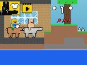 Spiel Baby Noob gegen Baby Obby Horse  Online