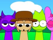 Spiel Sprunki Pyramixed - Fertige Animationen abgeschlossen  Online