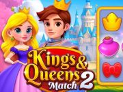 Spiel Könige und Königinnen stimmen mit 2 zusammen  Online
