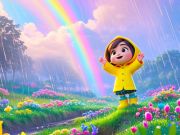Spiel Finden Sie die Unterschiede: Regenbogenbrücke  Online
