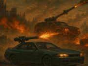 Spiel Verdrehtes Auto -Metall  Online