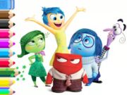 Spiel Malbuch: Inside Out  Online