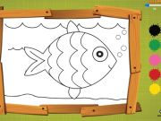Spiel Kinder Farbspiel  Online