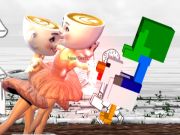 Spiel Hühnerjockey Tung Tung Sahur Kampf  Online