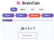 Spiel Braincalc Online