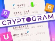 Spiel Kryptogramm: Wort Gehirnrätsel Online