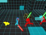 Spiel Stickman Neonschwert kämpft Online