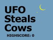 Spiel UFO stiehlt Kühe Online