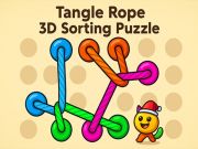 Spiel Haselgewirrseil 3D: Sortieren des Puzzles Online