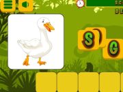 Spiel Worttiere für Kinder Online