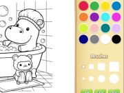 Spiel Gemütliche Freunde Malbuch für Kinder Online