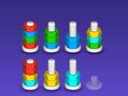 Spiel Rätsel sortieren - Muttern und Schrauben Online