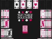 Spiel Zwei-Tisch-Solitär Online