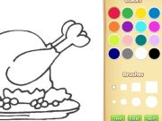 Spiel Lebensmittel Malbuch für Kinder Online