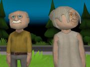 Spiel Die Straße nach Hause: Oma Flucht Online