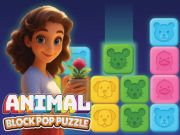 Spiel Tierblock-Pop-Puzzle Online