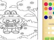 Spiel Süßes Labubu Malbuch für Kinder Online